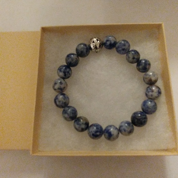 Sodalite Stone Bracelet - Picture 5 of 8